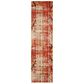 Safavieh Monaco MNC222H-28 2"2" x 8" Orange/Multi Runner, , large
