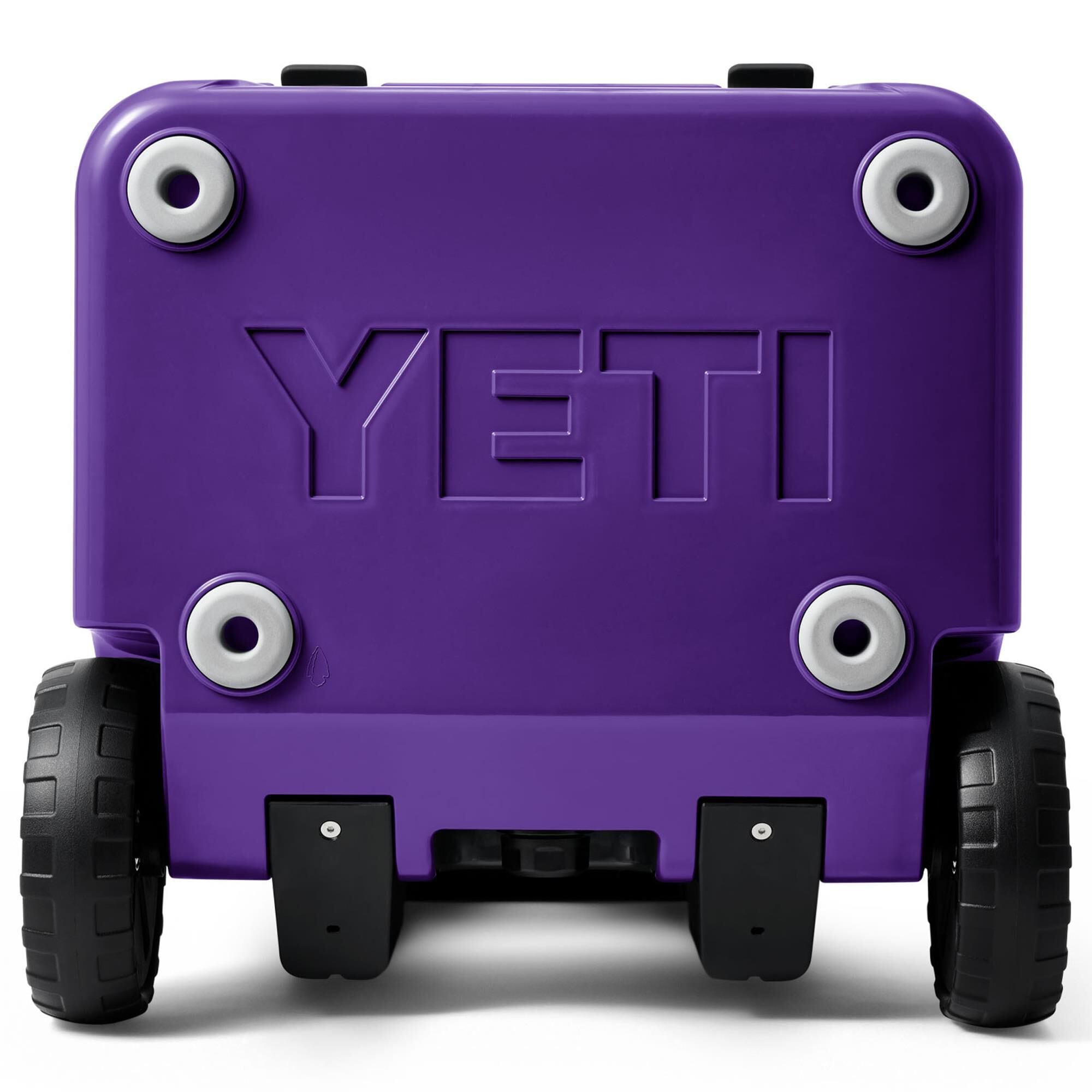 YETI Roadie 48 Wheeled Cooler in Pace Purple and Blue