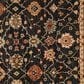 Feizy Carrington 2"6" x 8" Charcoal and Light Blue Area Rug, , large