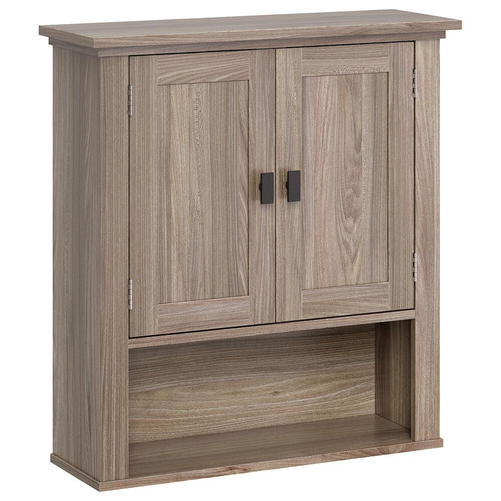 RiverRidge Home Hayward 2-Door Wall Cabinet in Light Veneer, , large