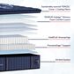 Stearns and Foster Lux Estate Firm Pillow Top Queen Mattress, , large