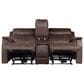 Steve Silver Valencia Power Recliner Console in Walnut, , large