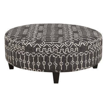 Jonathan Louis Large Round Ottoman in Scripps Kona , , large