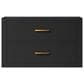 Lexora Home Castor 30" Single Bathroom Vanity in Black with 2 cm White Quartz Top and Rectangular Sink, , large