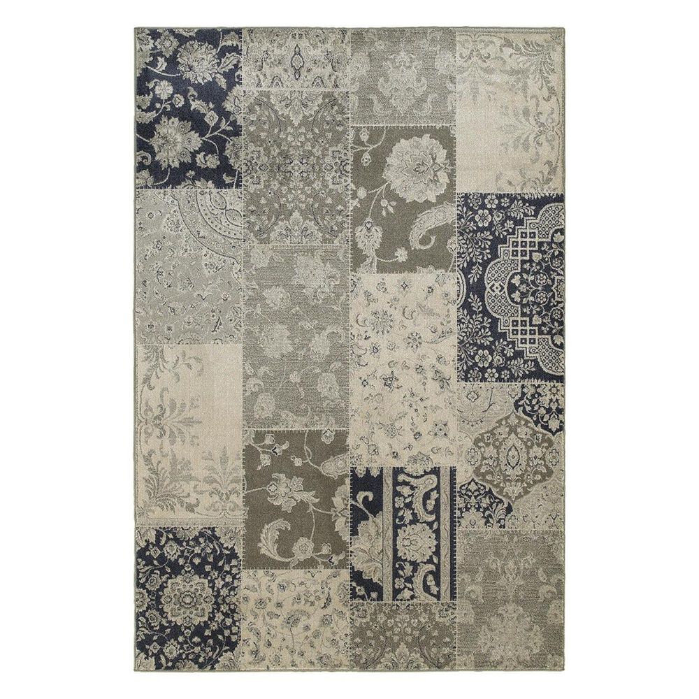 Oriental Weavers Richmond 1338B 7'10" Round Multi Area Rug, , large