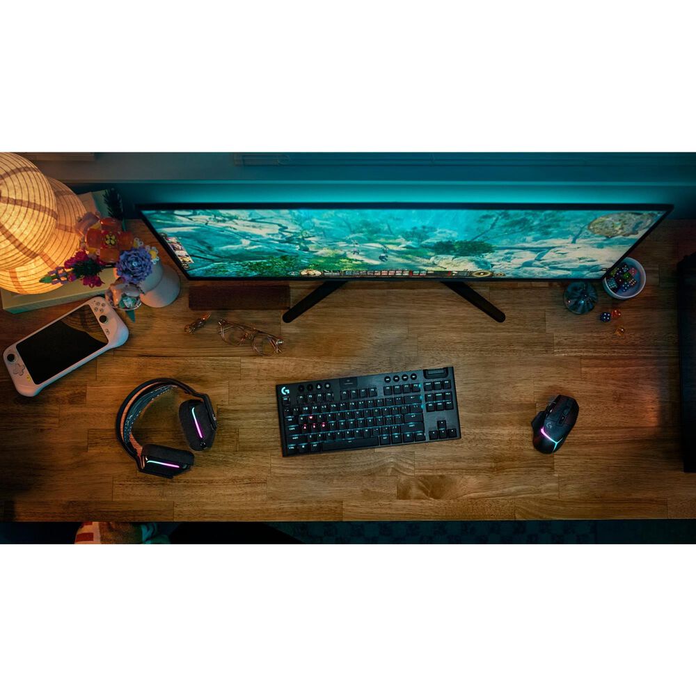 Logitech G915 X Lightspeed TKL Tactile Wireless Gaming Keyboard in Black, , large