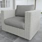 Steve Silver Co. Blakley Patio Swivel Chair in Dark Gray, , large