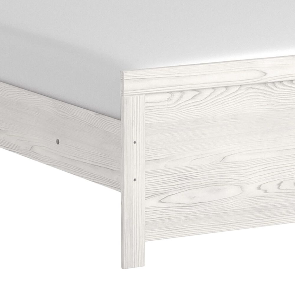 Ashley Gerridan 5-Piece King Bedroom Set in White and Gray, , large