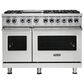 Viking Range 48" Dual Fuel Range in White, , large
