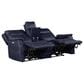 Steve Silver Valencia Power Recliner Console in Ocean Blue, , large