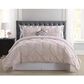Pem America Pueblo Pleated 6-Piece Queen Bed in a Bag in Blush, , large
