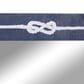 Maple and Jade 31" Rectangular Wall Mirror with Knotted Rope in Distressed Blue, , large