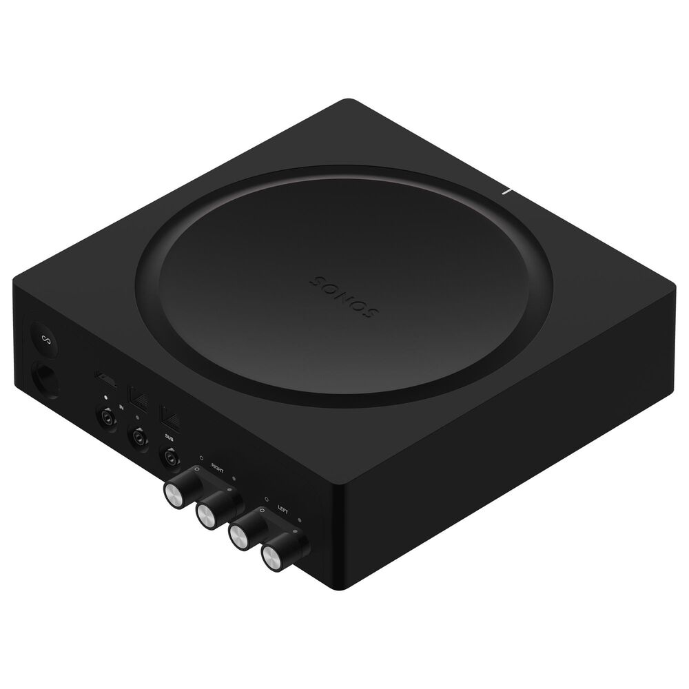 SONOS 3-Piece Amplifier with Outdoor Speakers Set in Black, , large