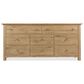 Hooker Furniture Driftwood 8-Drawer Dresser in Buck Board, , large