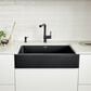 Blanco Vintera 30" Super Single Apron Farmhouse Sink in Coal Black, , large