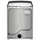 Maytag 5.2 Cu. Ft. Smart Top Load Washer and 7.4 Cu. Ft. Smart Gas Top Load Dryer Laundry Pair in Classic Silver, , large