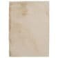 Linon Maven Faux Rabbit 5" x 7" Sand Area Rug, , large