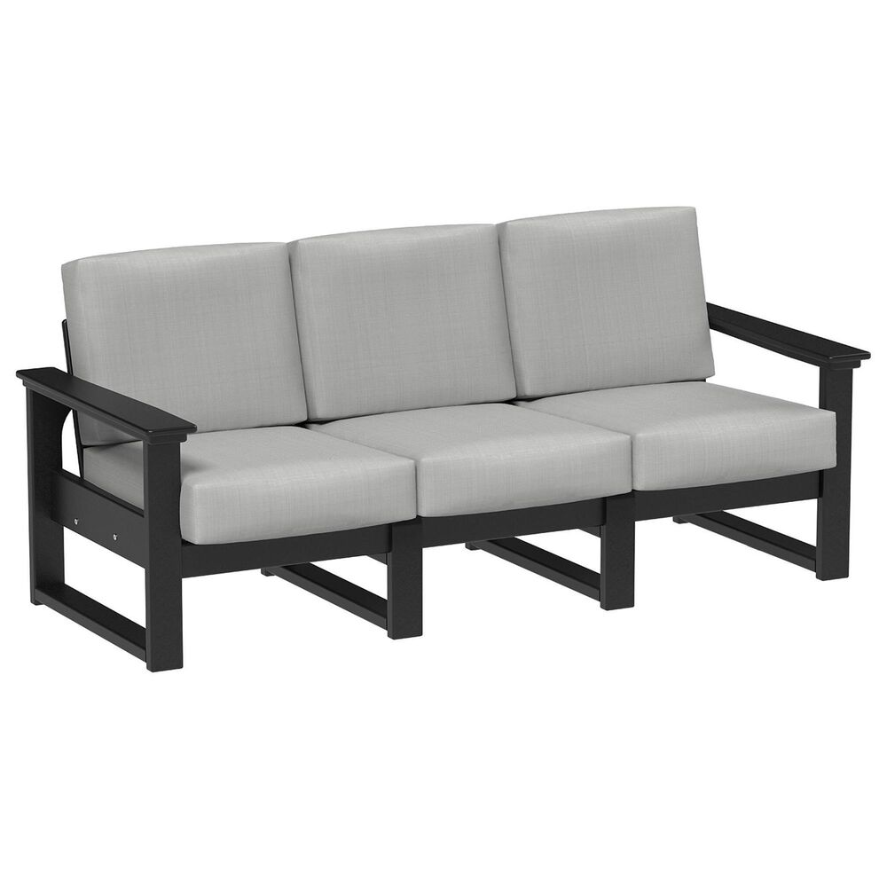 Amish Orchard Lanai and Island 5-Piece Patio Conversation Set in Spectrum Dove, , large