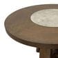 Riverside Furniture Delia Round Dining Table in Nouveau Walnut - Table Only, , large