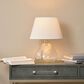 Jamie Young Flomar Blown Glass Table Lamp in Clear, , large
