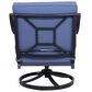 Gathercraft Charlotte Club Swivel Rocker w/ Cushion in Splendor Denim, , large
