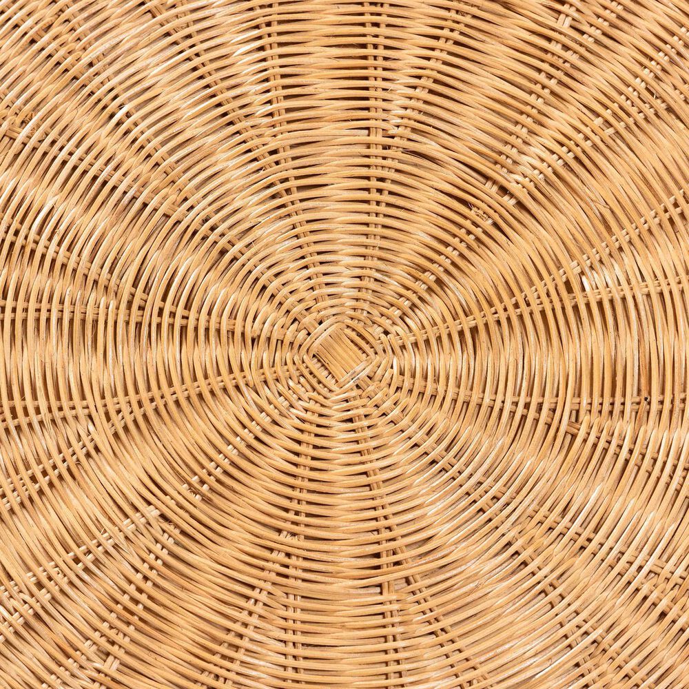 Baxton Studio Abena Dining Table in Light Honey - Table Only, , large