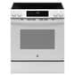 GE Appliances 2-Piece Kitchen Packages with 30" Slide-In Electric Range and 1.9 Cu. Ft. Over-the-Range Microwave Oven in White, , large