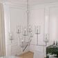 Hunter Kerrison 8-Light Chandelier in Brushed Nickel, , large