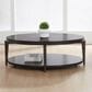 Belle Furnishings Penton Oval Cocktail Table in Espresso, , large