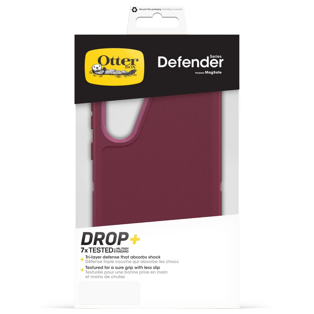 OtterBox Defender Pro Case for Samsung Galaxy S25 Plus in Foxberry, , large
