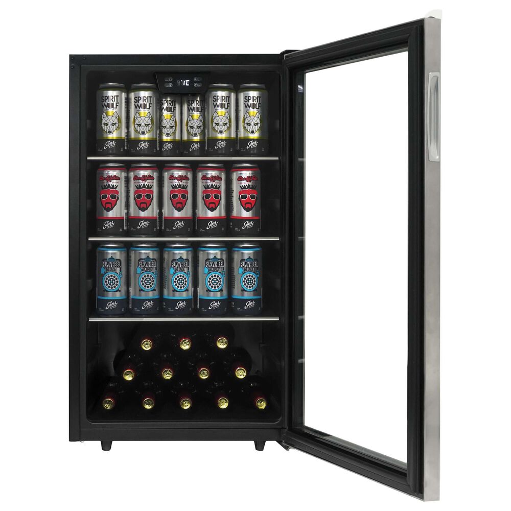 Danby 4.5 Cu. Ft. Beverage Center in Stainless Steel, , large