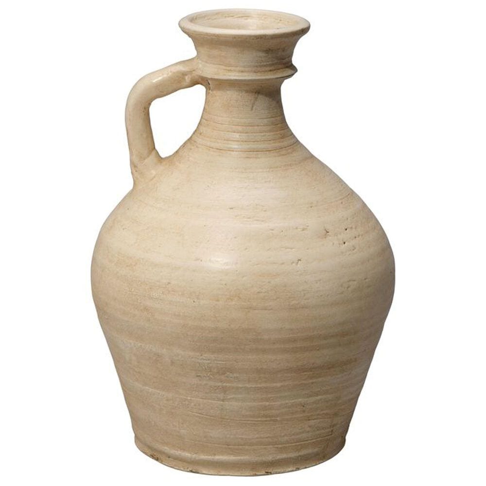 Jamie Young Halston Ceramic Pitcher in Cream, , large