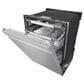 LG 24" Fully Integrated Pocket Handle Smart Built-In Dishwasher in PrintProof Stainless Steel, , large