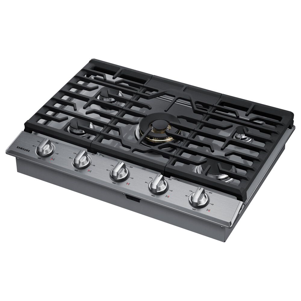 Samsung Bespoke 2-Piece Kitchen Package with Bespoke 30" Combination Wall Oven and 30" Gas Cooktop in Stainless Steel, , large