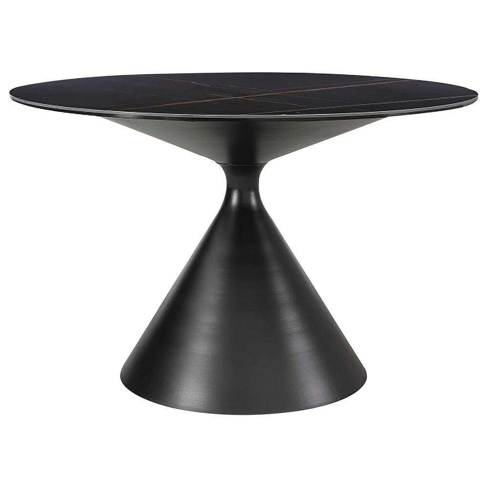 Urban Home Winston Dining Table in Black, , large