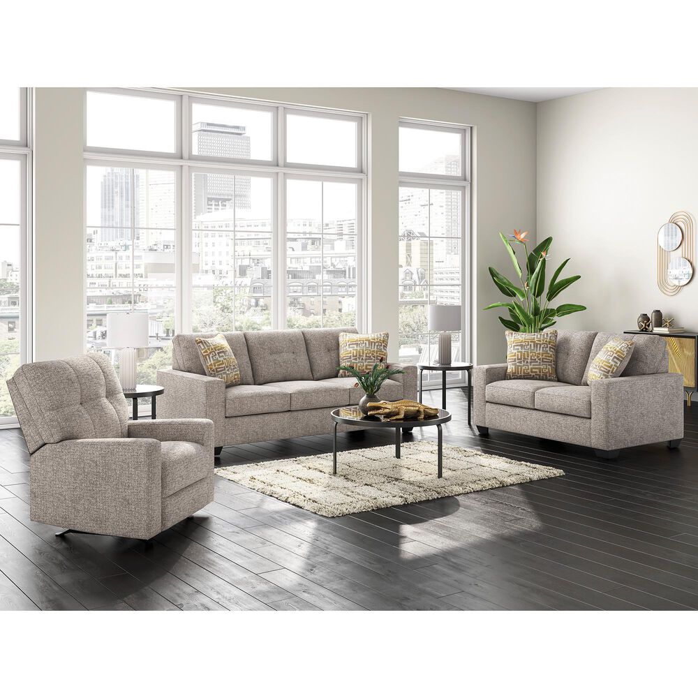 Ashley Larimer Stationary Sofa in Iron, , large