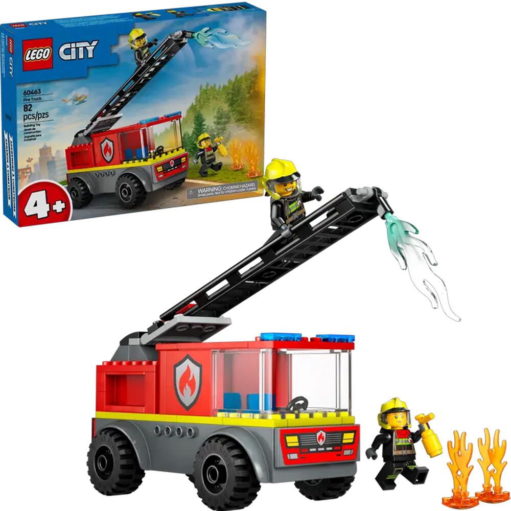 LEGO City Fire Ladder Truck, , large
