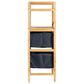 Household Essentials Storage Shelf with Cotton Fabric Drawers in Natural, , large