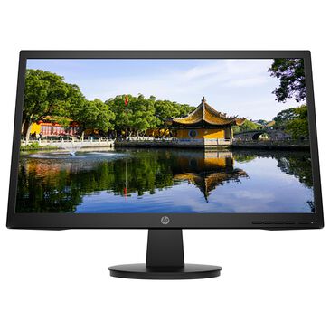 HP 21.5" Full HD LED LCD Computer Monitor in Black, , large