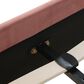 Jennifer Taylor Home Aspen Queen Upholstered Platform Bed in Ash Rose, , large