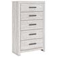 Ashley 5 Piece Full Bed Set, , large