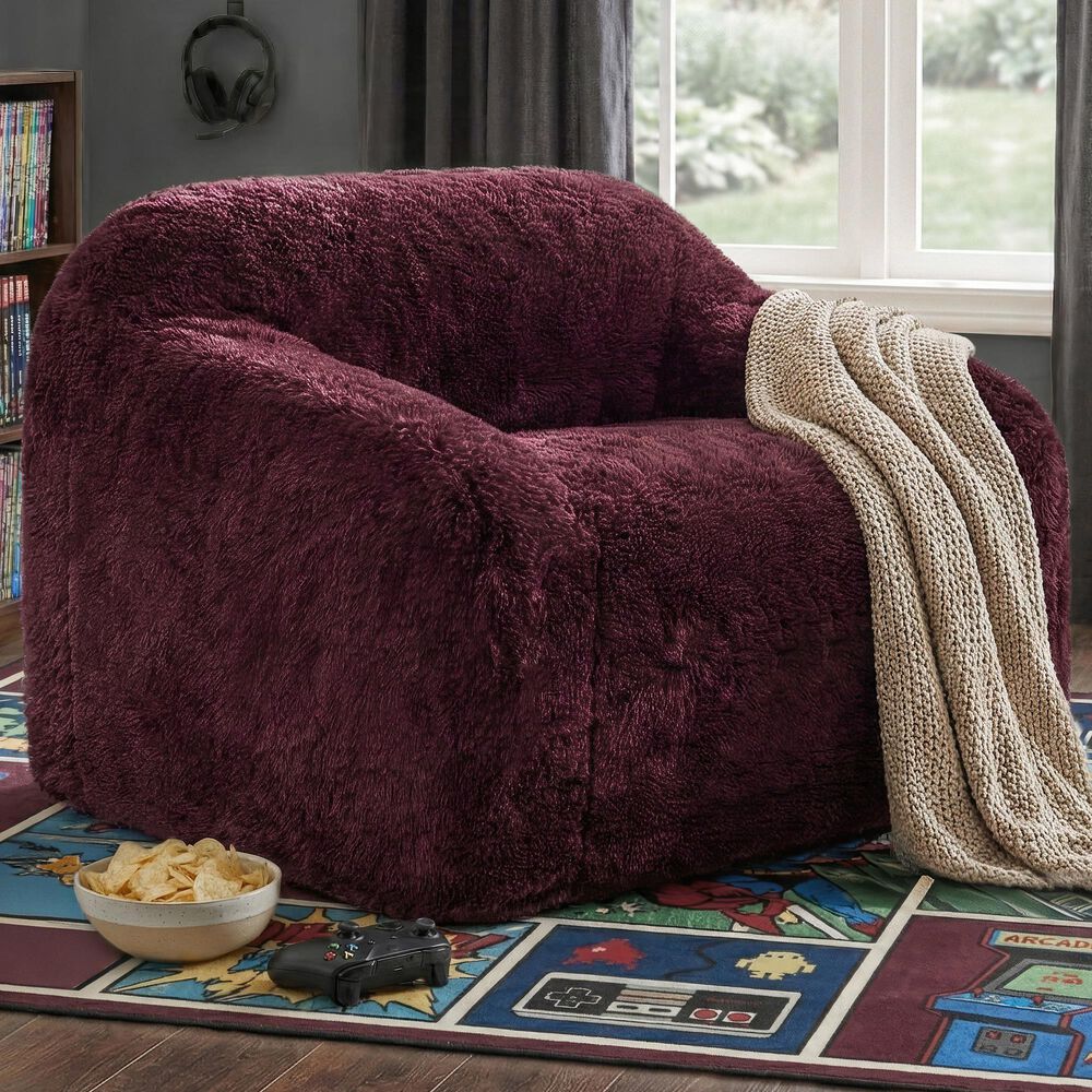 Furniture of America Phael Accent Chair in Red Wine, , large
