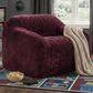 Furniture of America Phael Accent Chair in Red Wine, , large