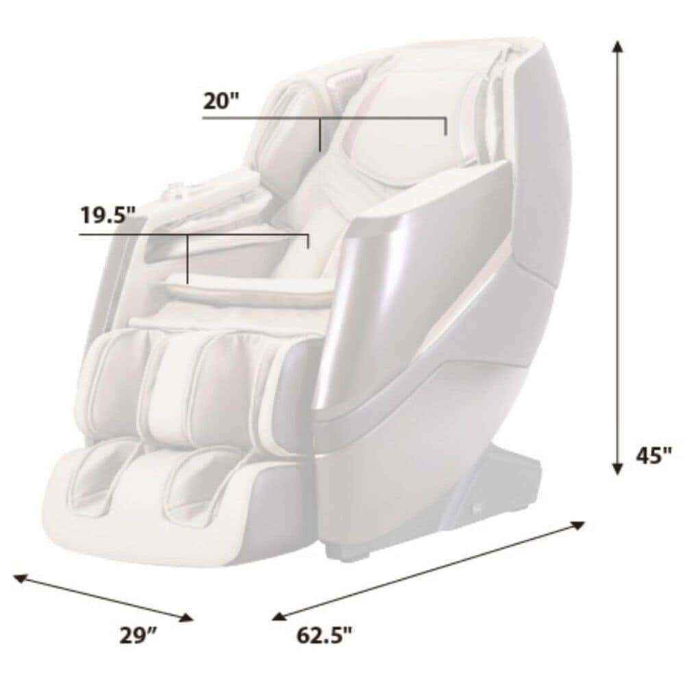 Osaki Tao 3D Massage Chair in Black, , large