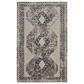 Feizy Kano Oriental 7"10" x 10" Ivory and Charcoal Area Rug, , large
