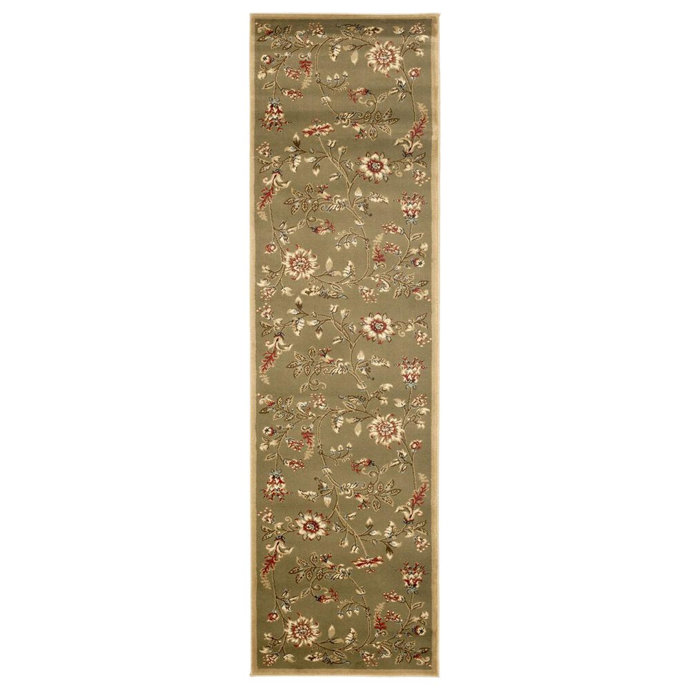 Safavieh Lyndhurst LNH552 2"3" x 16" Green and Multicolor Runner, , large