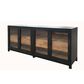 Meximuebles Sttugart 72" TV Stand in Black, , large