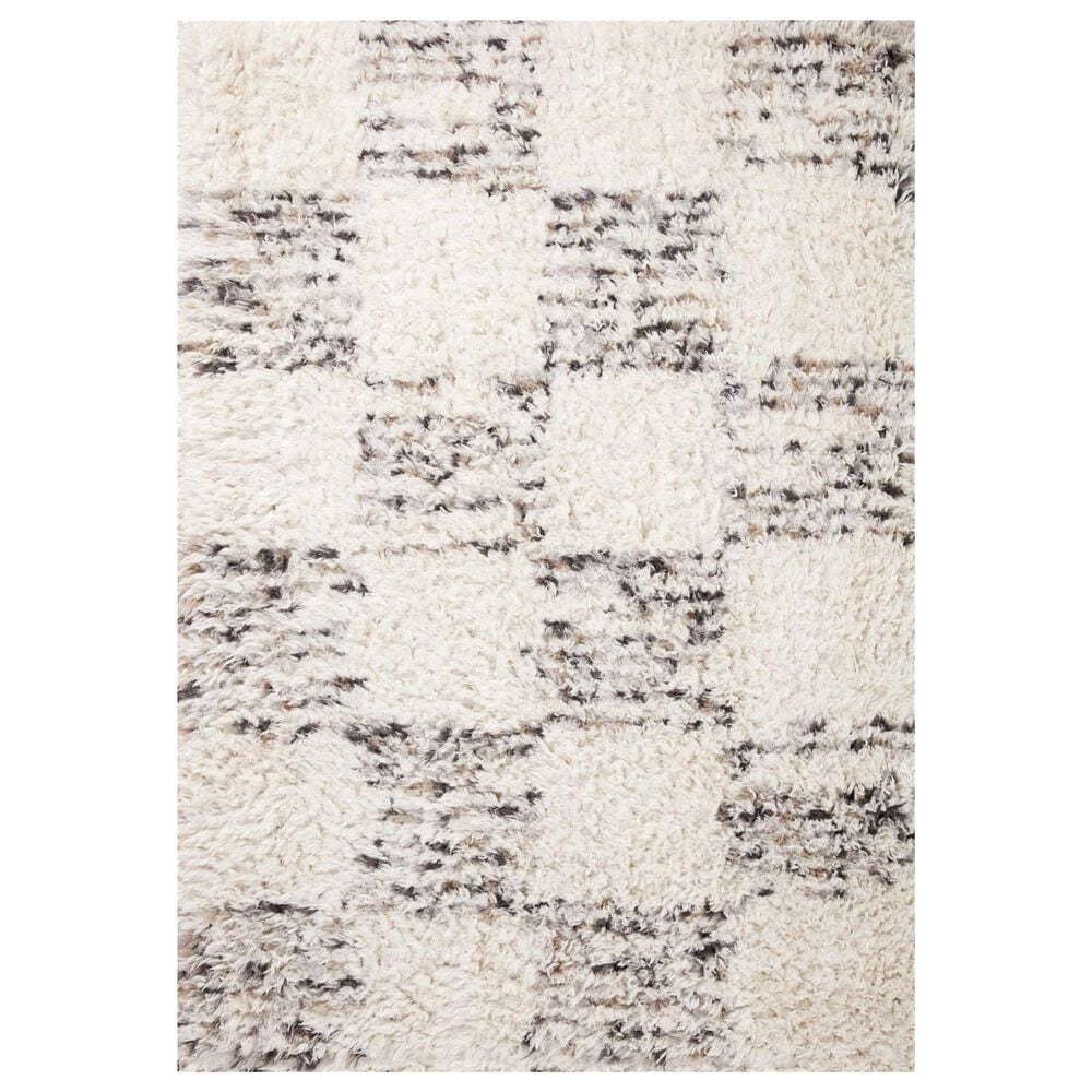 Angela Rose Amira 2"7" x 8" Ivory and Granite Runner, , large