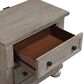 Davis International King Storage Bed and Two Nightstands in Taupe, , large