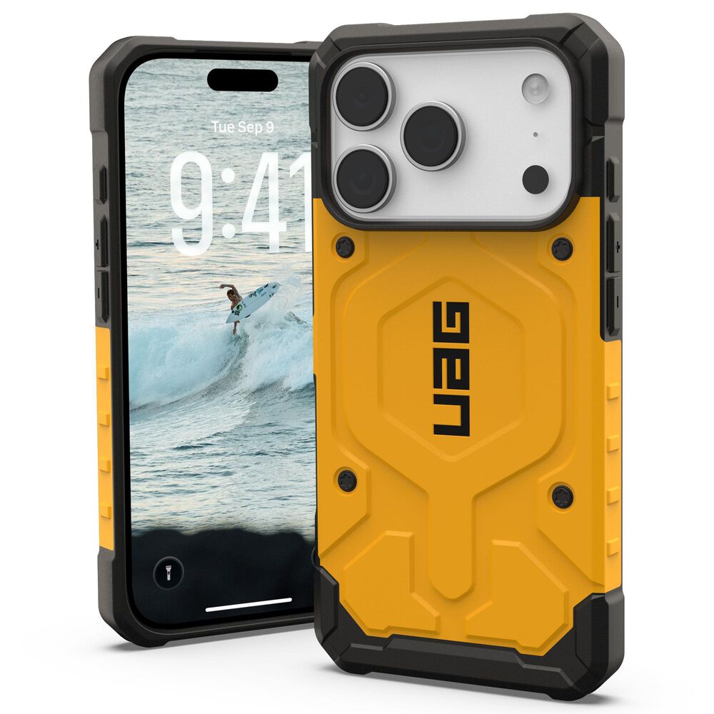UAG Urban Armor Gear (uag) - Pathfinder Magsafe Case For Apple 2025 Iphone 6.3 Pro - Heritage Yellow, , large